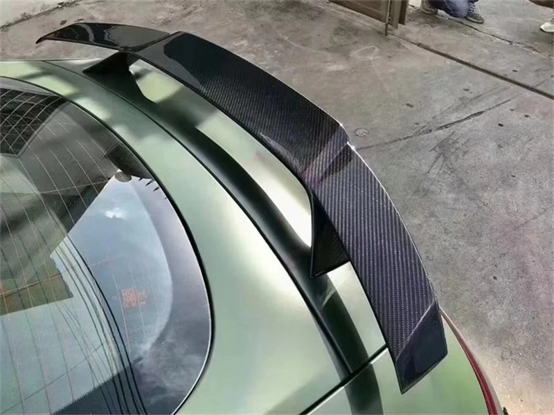 For   GT50 GT53 BS Style Dry Carbon Fiber Rear Trunk Spoiler Body Kit